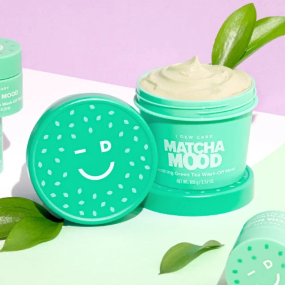 NEW! I Dew Care “Matcha Mood” Soothing Facial Mask